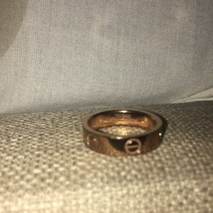 Love ring dupe rose gold✨✨